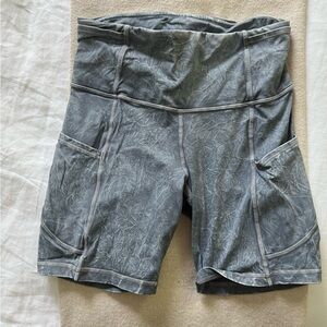 Lululemon fast and free shorts 6”